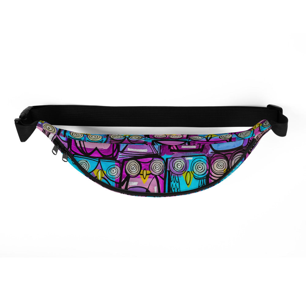 A Parliament of Purple Owls - Lebo Fanny Pack